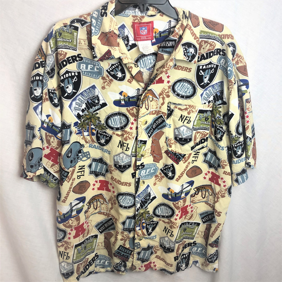 oakland raiders hawaiian shirt